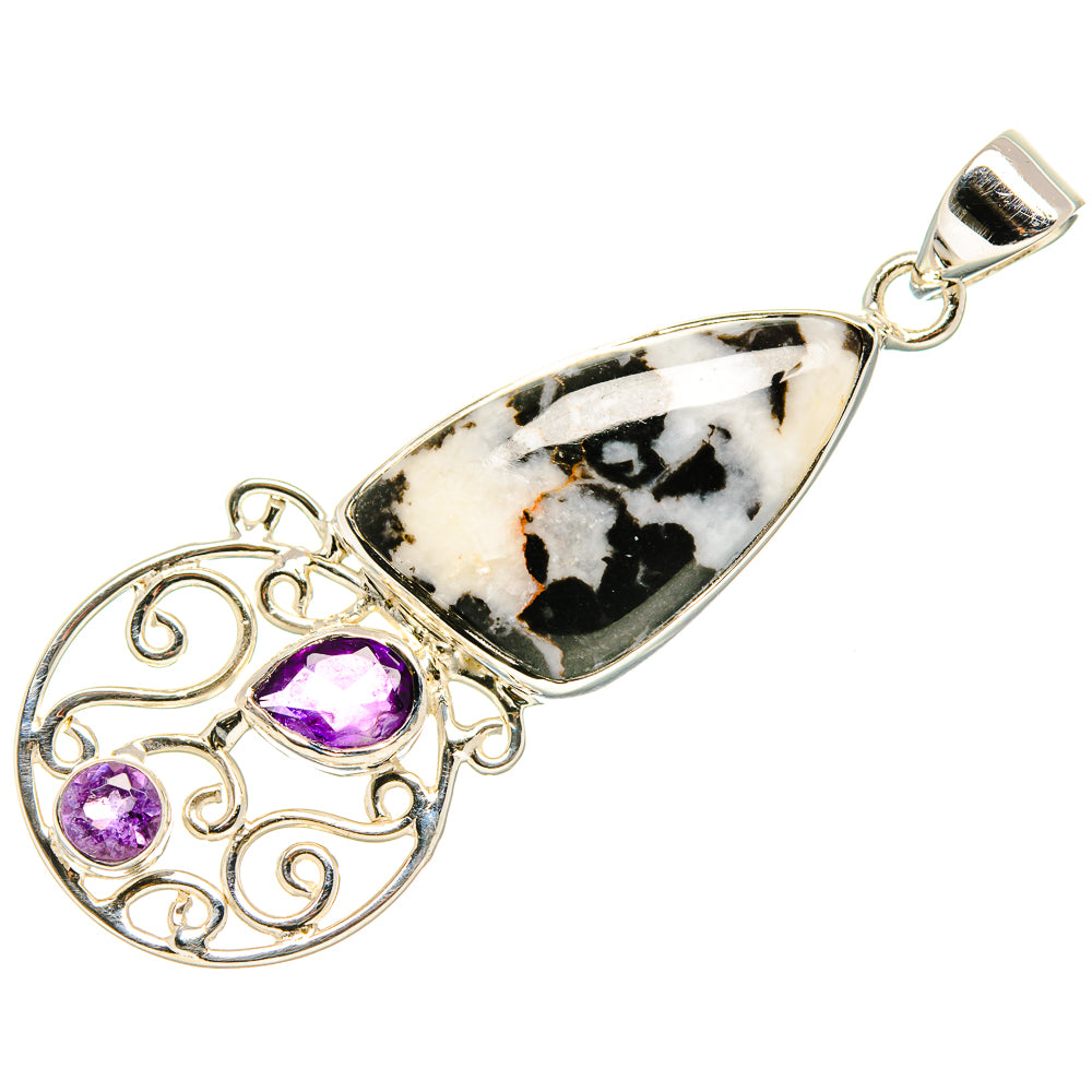 Pinolith Jasper Pendants handcrafted by Anasilvercos - PD35012 - Photo 2
