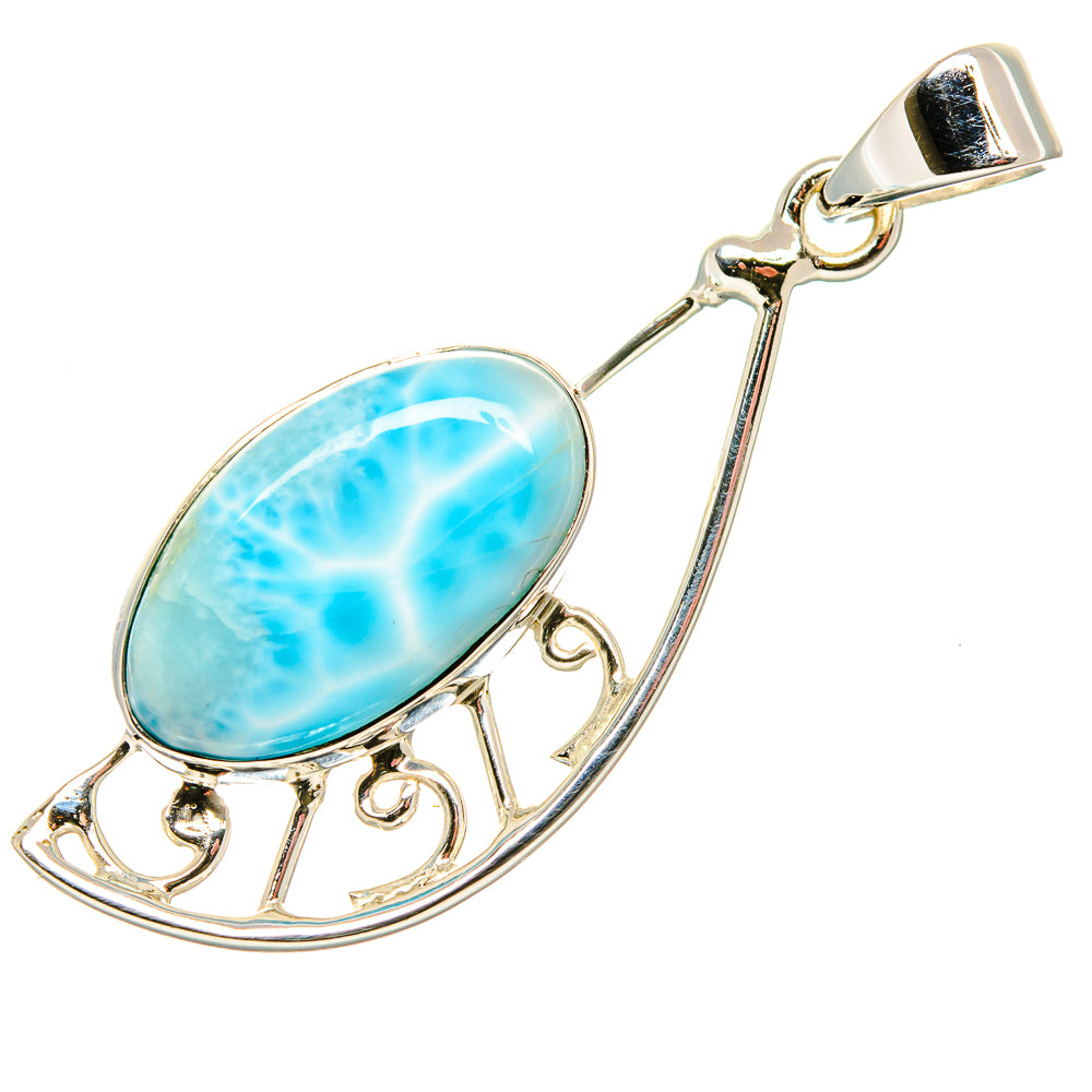 Larimar Pendants handcrafted by Anasilvercos - PD35016 - Photo 2