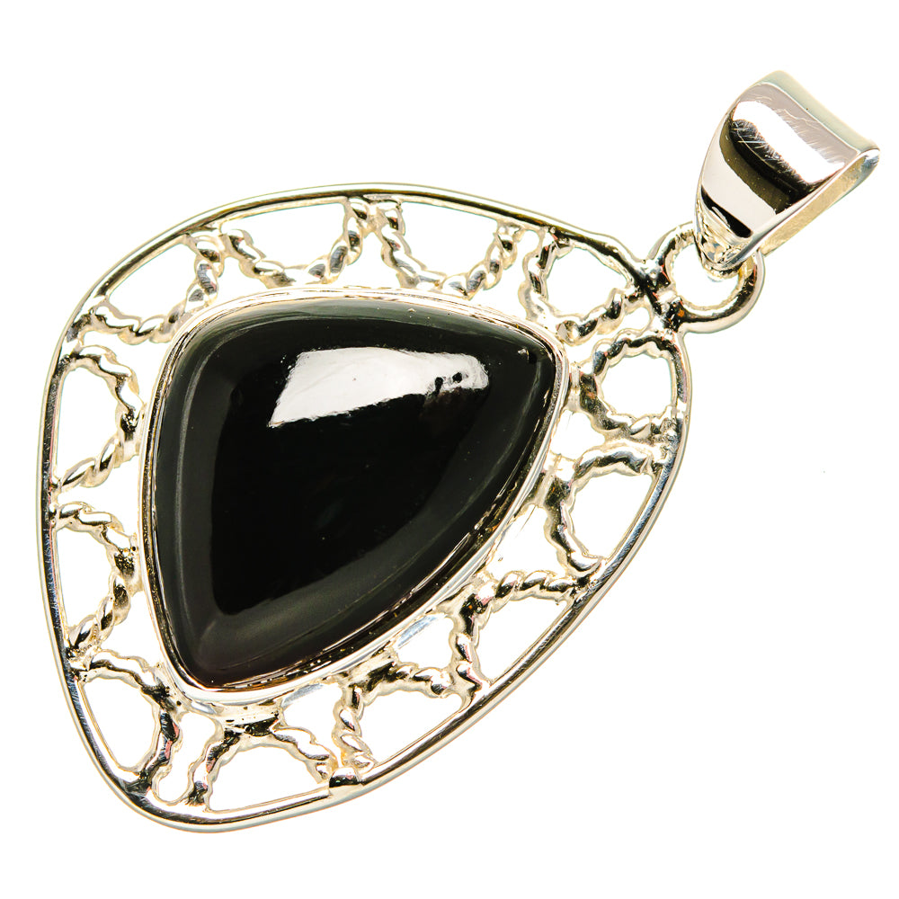 Black Onyx Pendants handcrafted by Anasilvercos - PD35017 - Photo 2