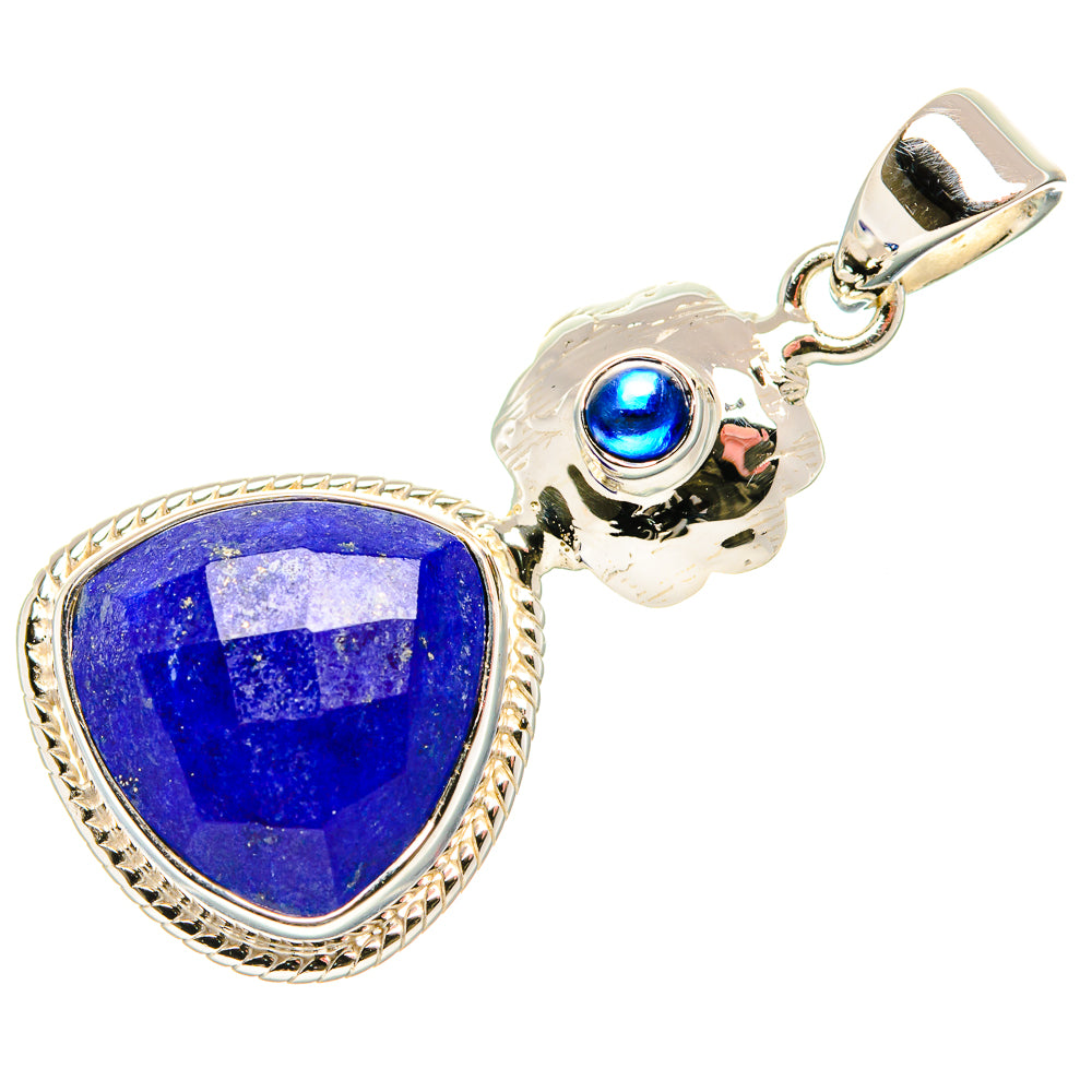 Lapis Lazuli Pendants handcrafted by Anasilvercos - PD35021 - Photo 2