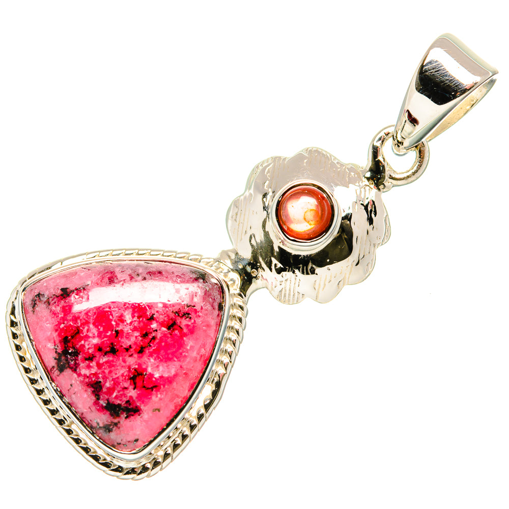 Rhodonite Pendants handcrafted by Anasilvercos - PD35028 - Photo 2