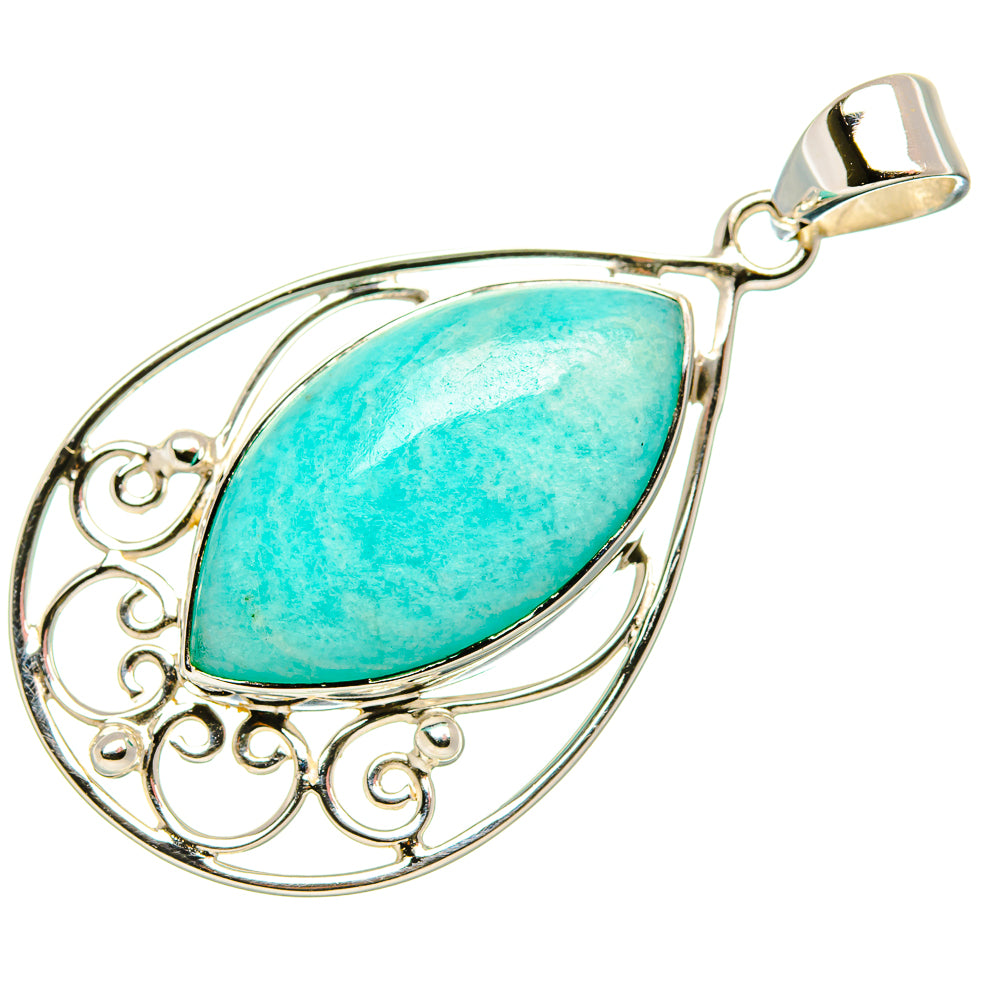 Amazonite Pendants handcrafted by Anasilvercos - PD35029 - Photo 2