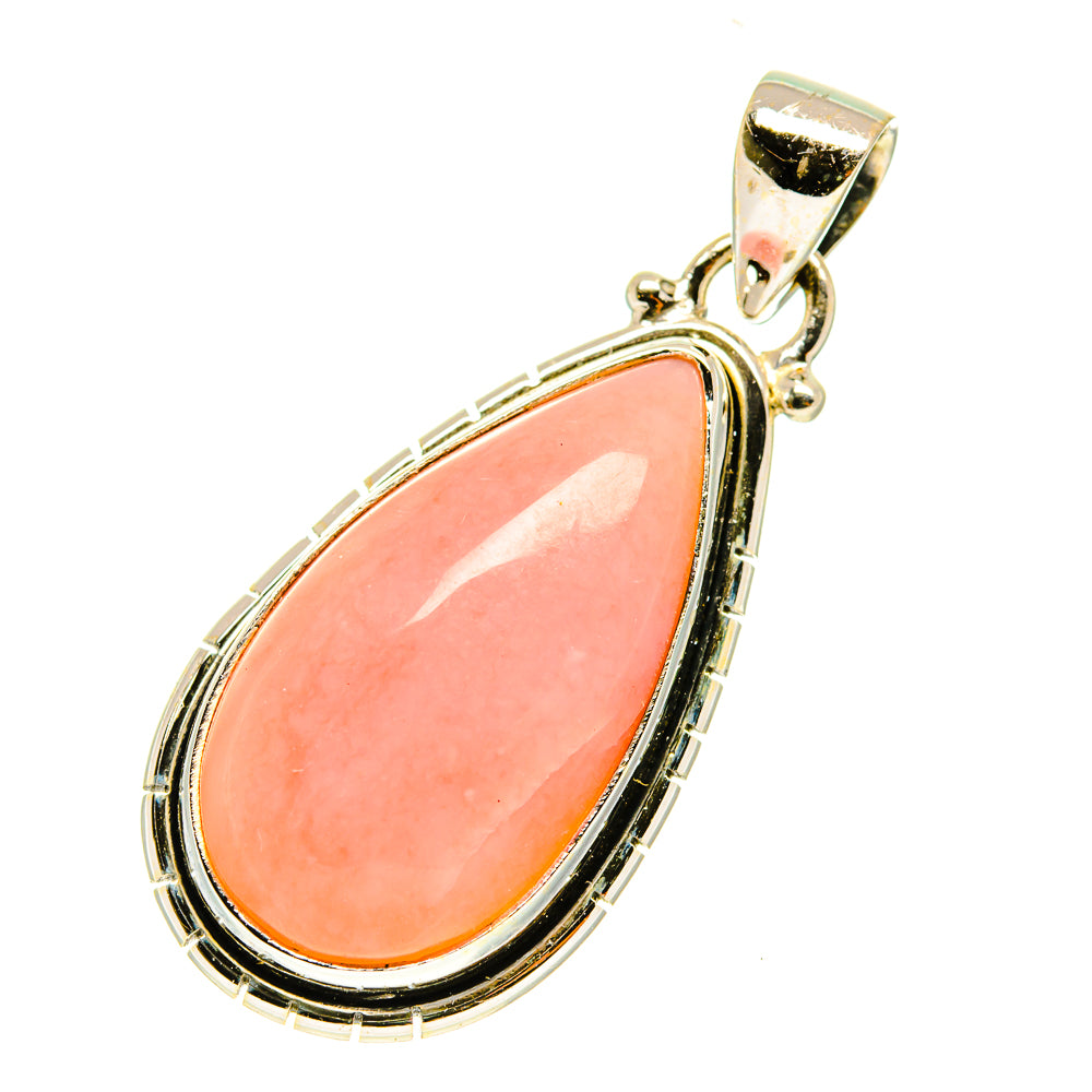 Pink Opal Pendants handcrafted by Anasilvercos - PD3503