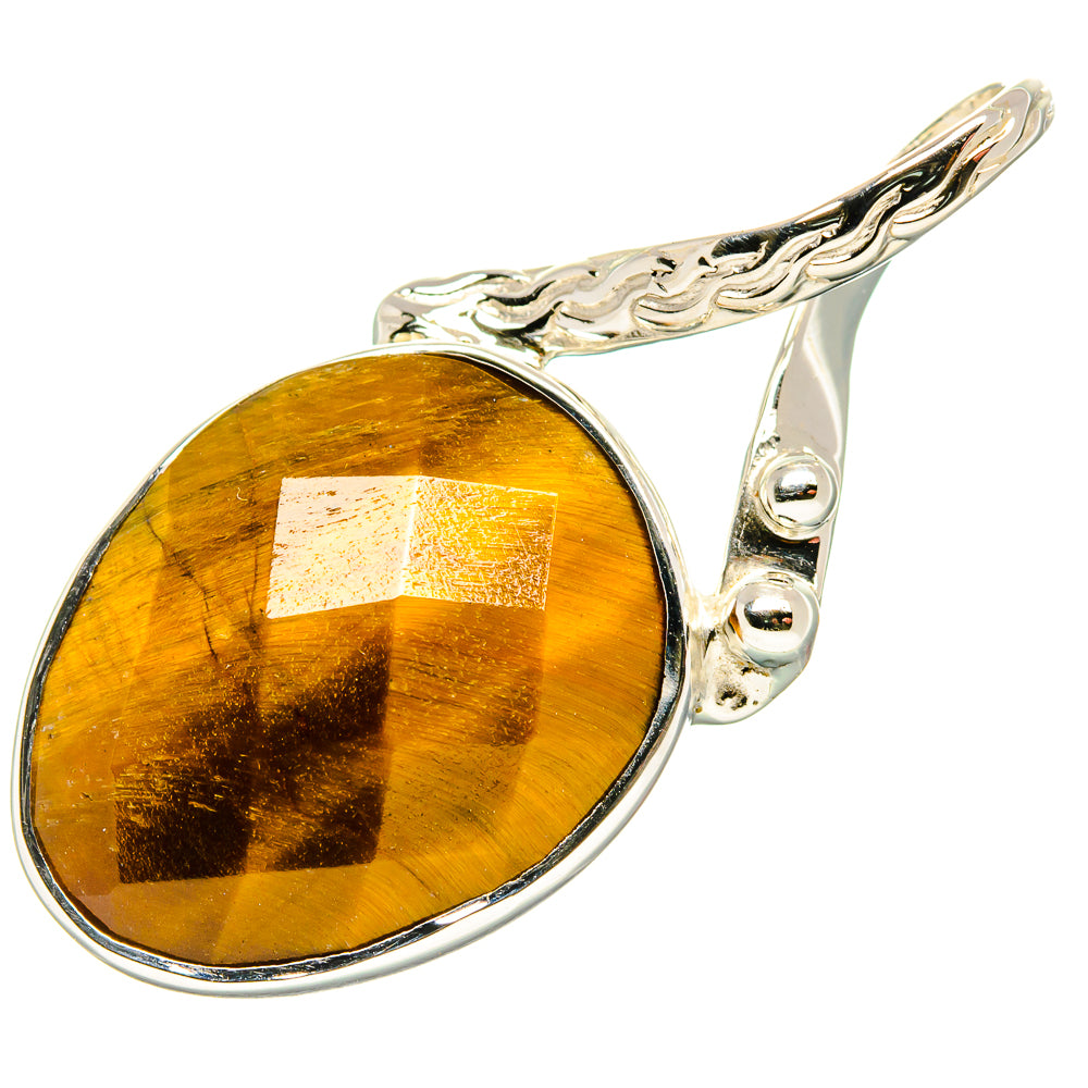 Tiger Eye Pendants handcrafted by Anasilvercos - PD35034 - Photo 2