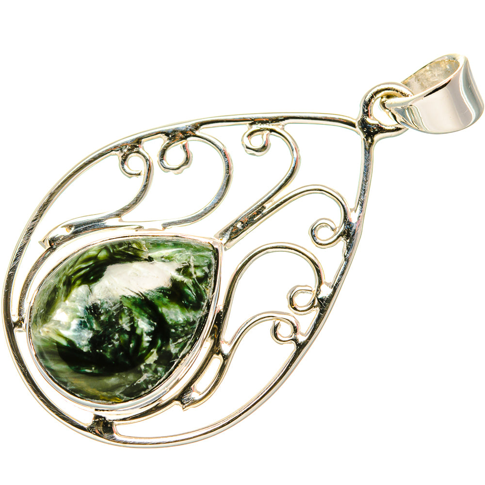 Seraphinite Pendants handcrafted by Anasilvercos - PD35035 - Photo 2