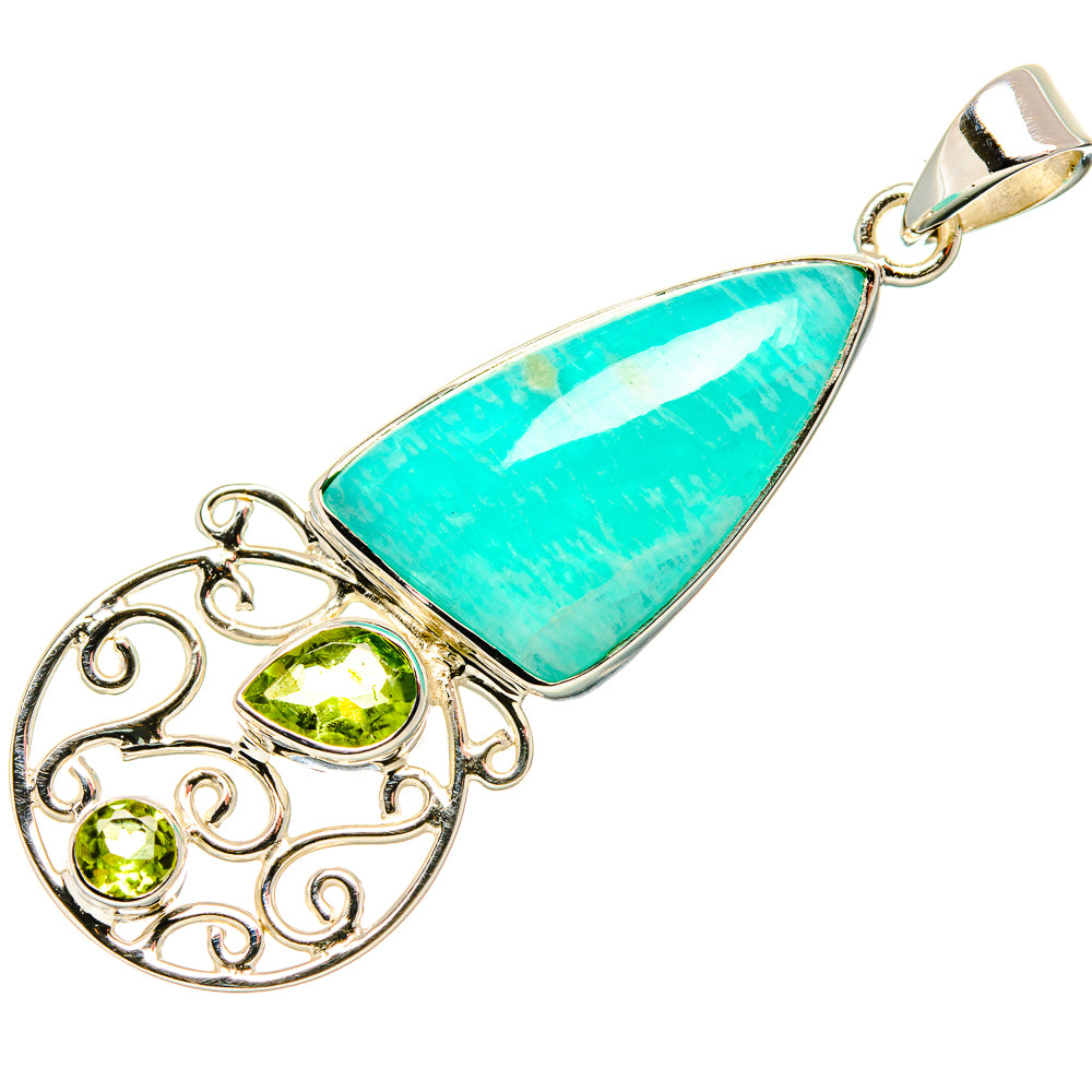 Amazonite Pendants handcrafted by Anasilvercos - PD35037 - Photo 2
