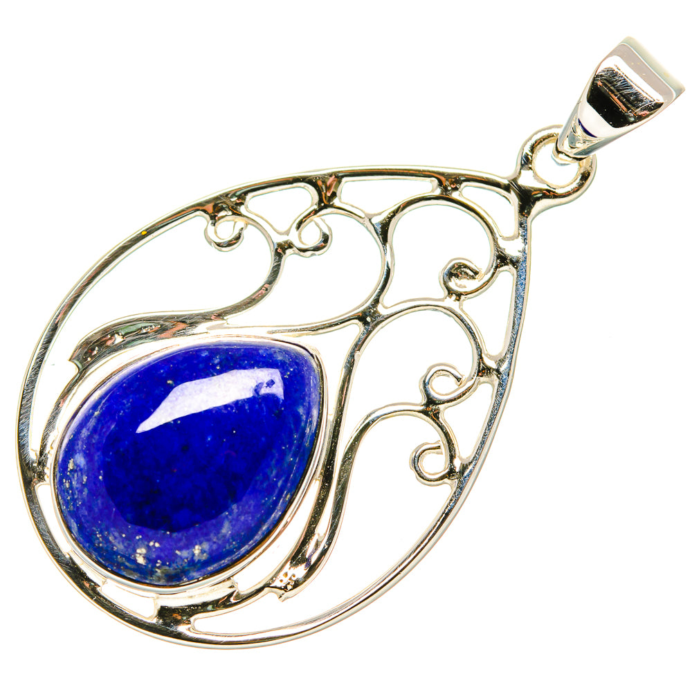Lapis Lazuli Pendants handcrafted by Anasilvercos - PD35046 - Photo 2