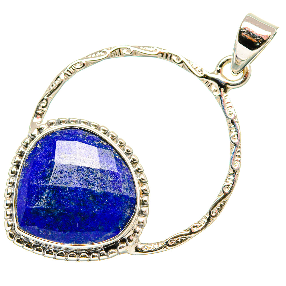 Lapis Lazuli Pendants handcrafted by Anasilvercos - PD35050 - Photo 2