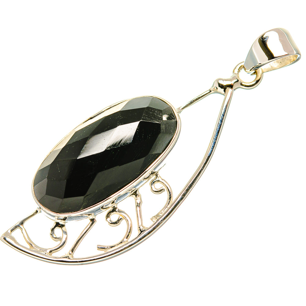 Black Onyx Pendants handcrafted by Anasilvercos - PD35062 - Photo 2
