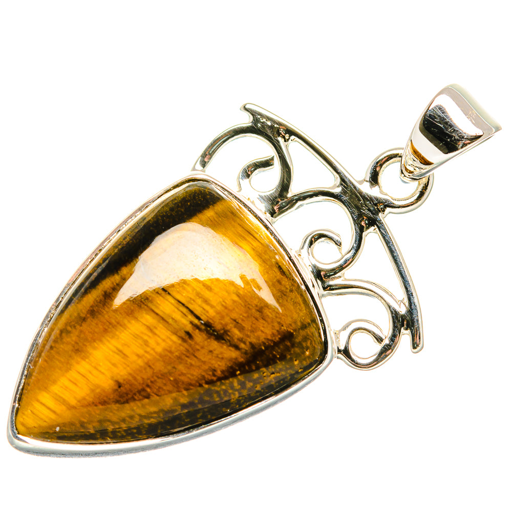 Tiger Eye Pendants handcrafted by Anasilvercos - PD35065 - Photo 2