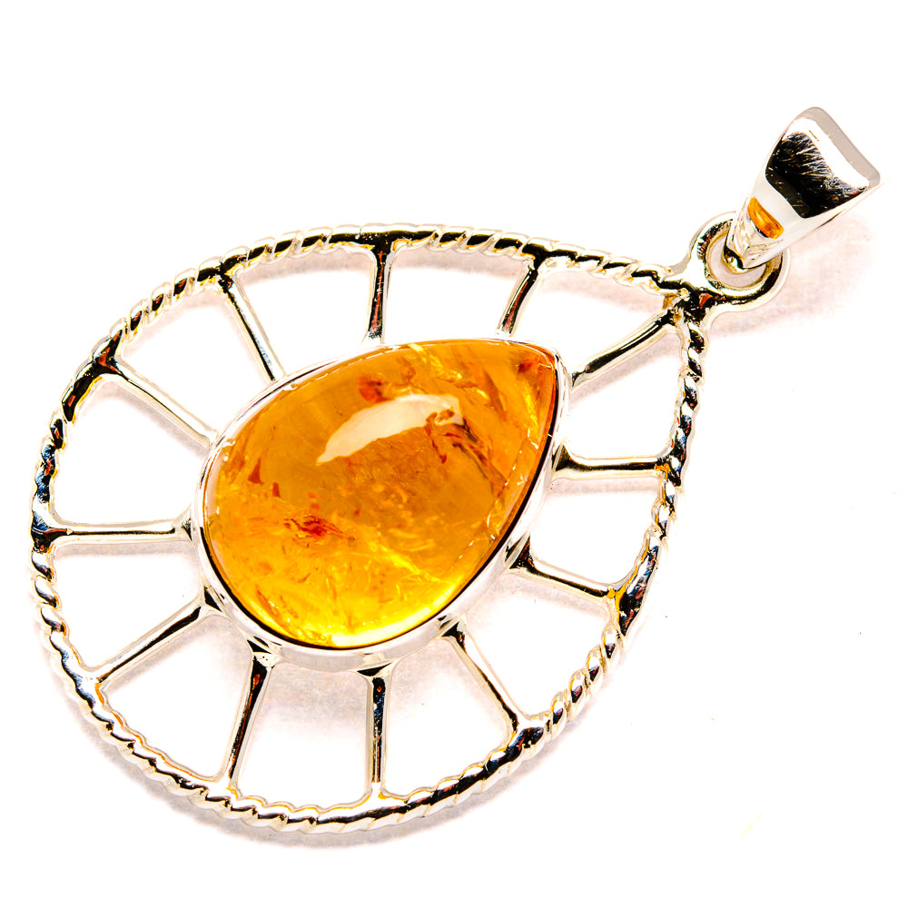 Citrine Pendants handcrafted by Anasilvercos - PD35070 - Photo 2