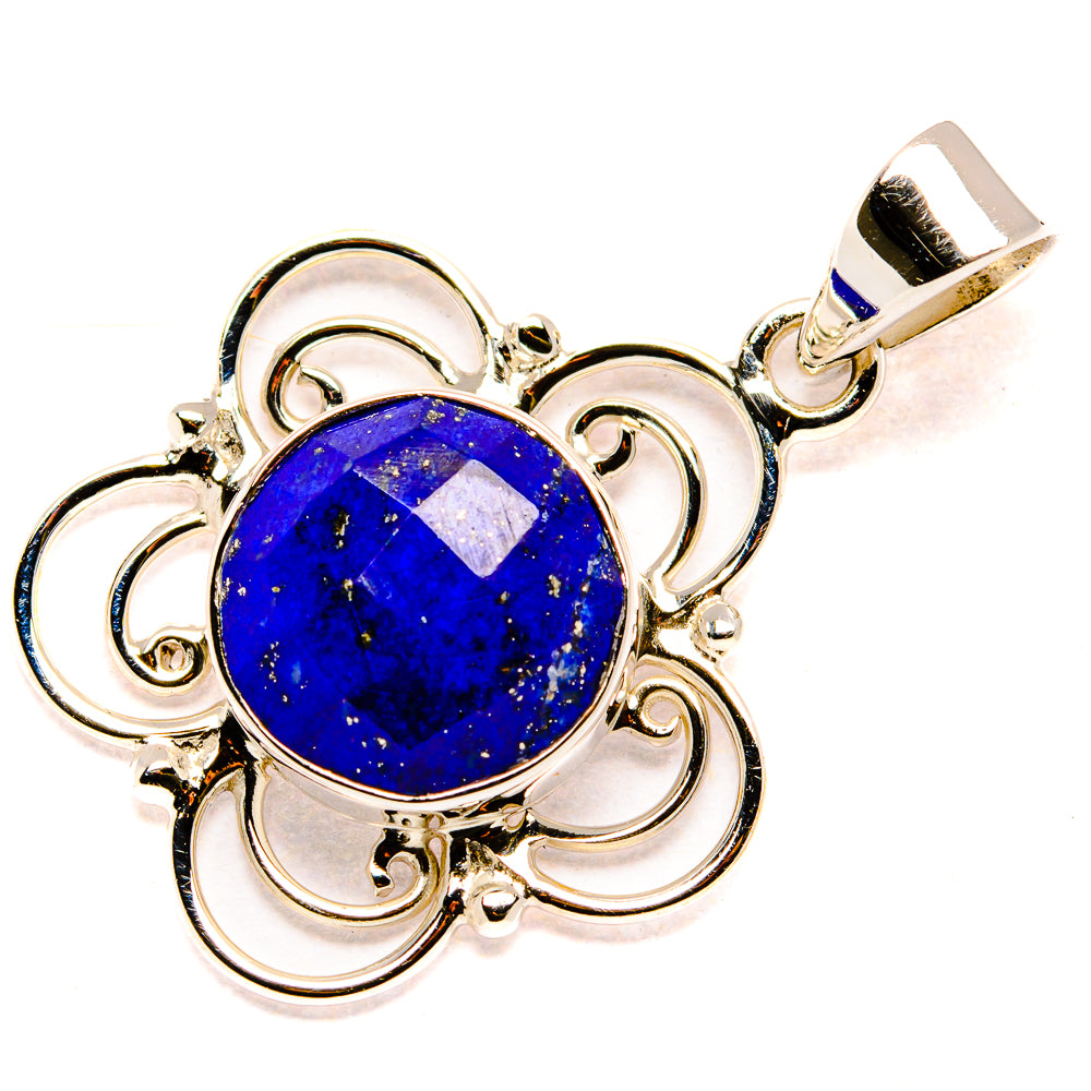 Lapis Lazuli Pendants handcrafted by Anasilvercos - PD35094 - Photo 2