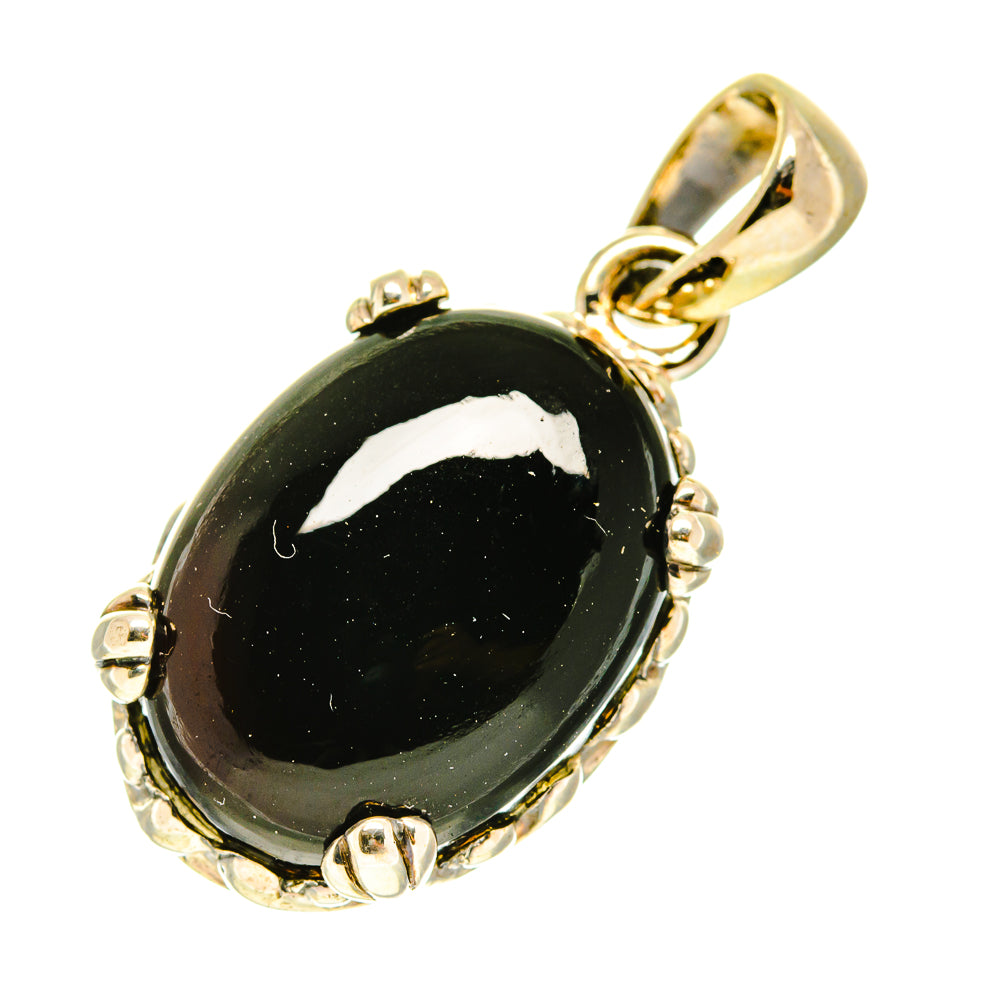 Black Onyx Pendants handcrafted by Anasilvercos - PD3510
