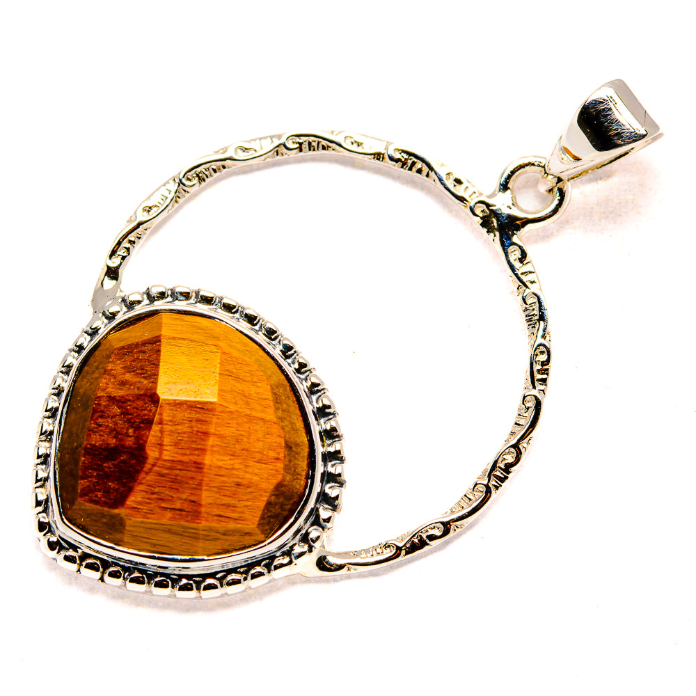 Tiger Eye Pendants handcrafted by Anasilvercos - PD35118 - Photo 2