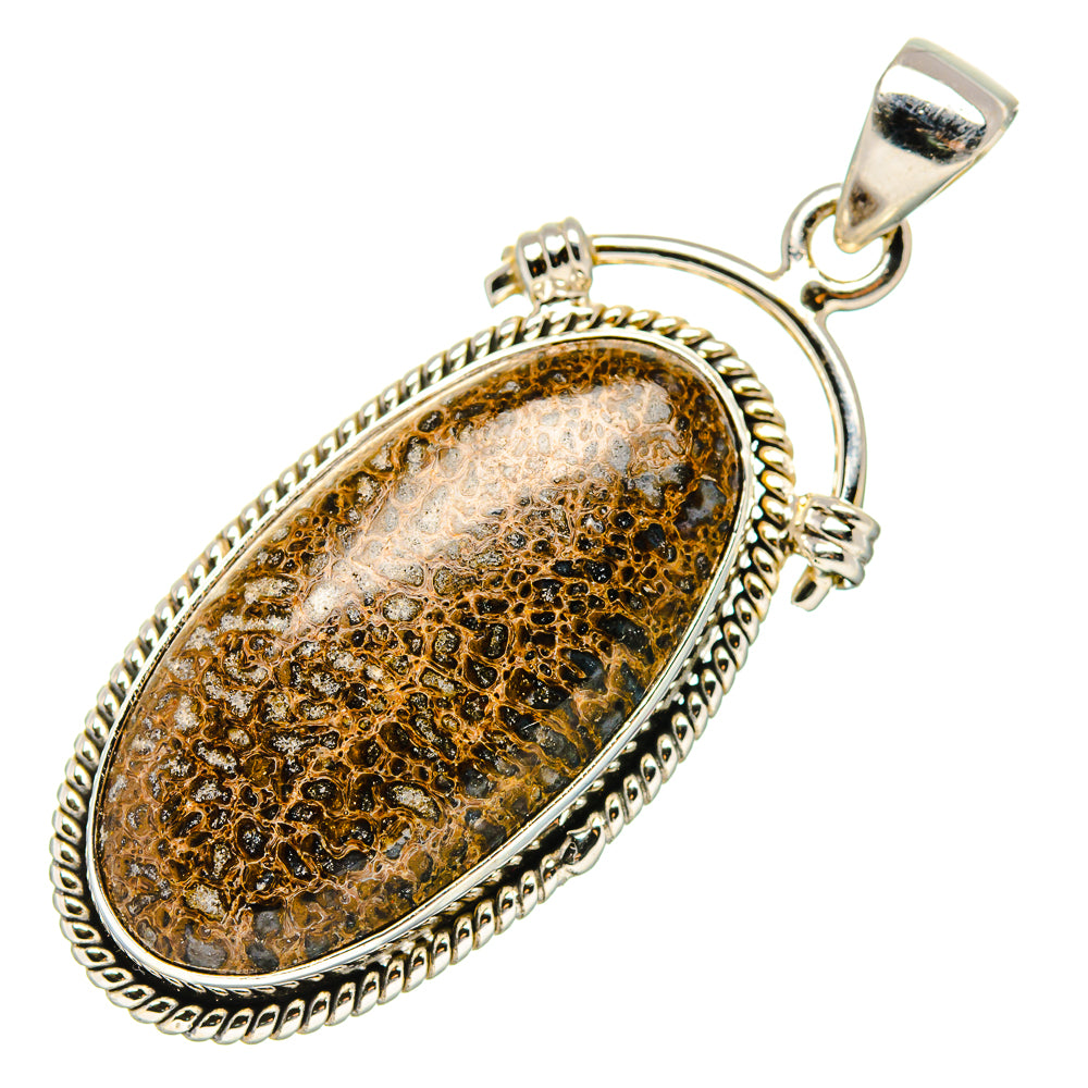 Dinosaur Bone Pendants handcrafted by Anasilvercos - PD35126 - Photo 2