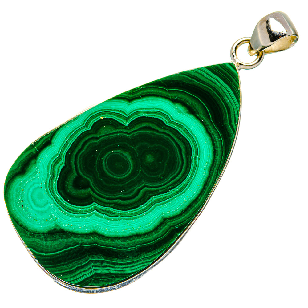 Malachite Pendants handcrafted by Anasilvercos - PD35131 - Photo 2