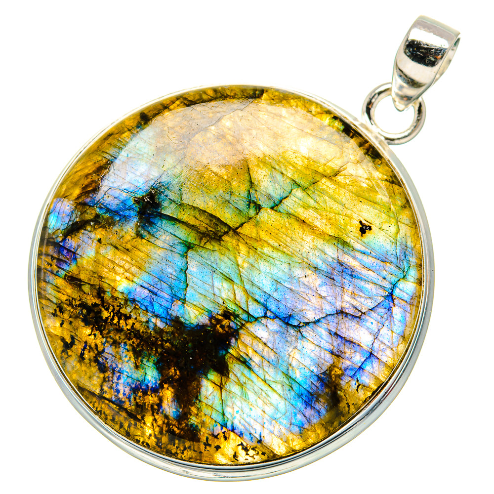 Labradorite Pendants handcrafted by Anasilvercos - PD35142 - Photo 2