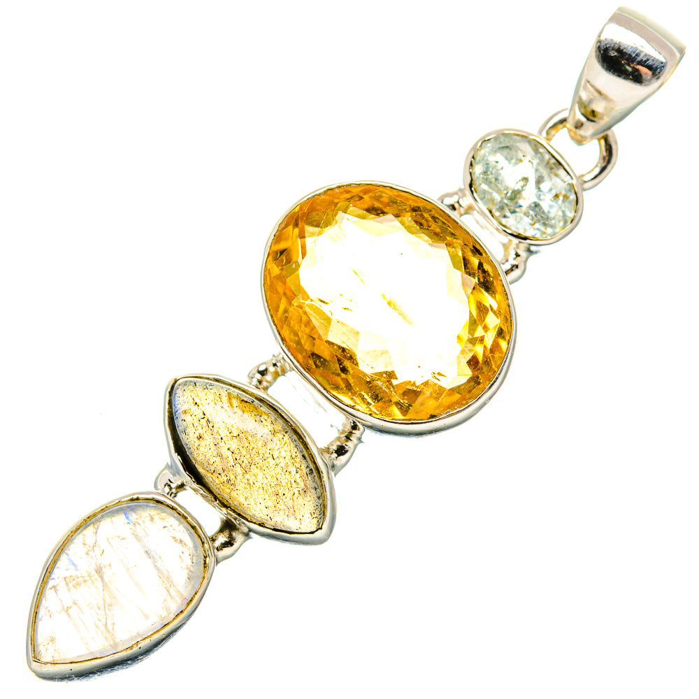 Citrine Pendants handcrafted by Anasilvercos - PD35149 - Photo 2