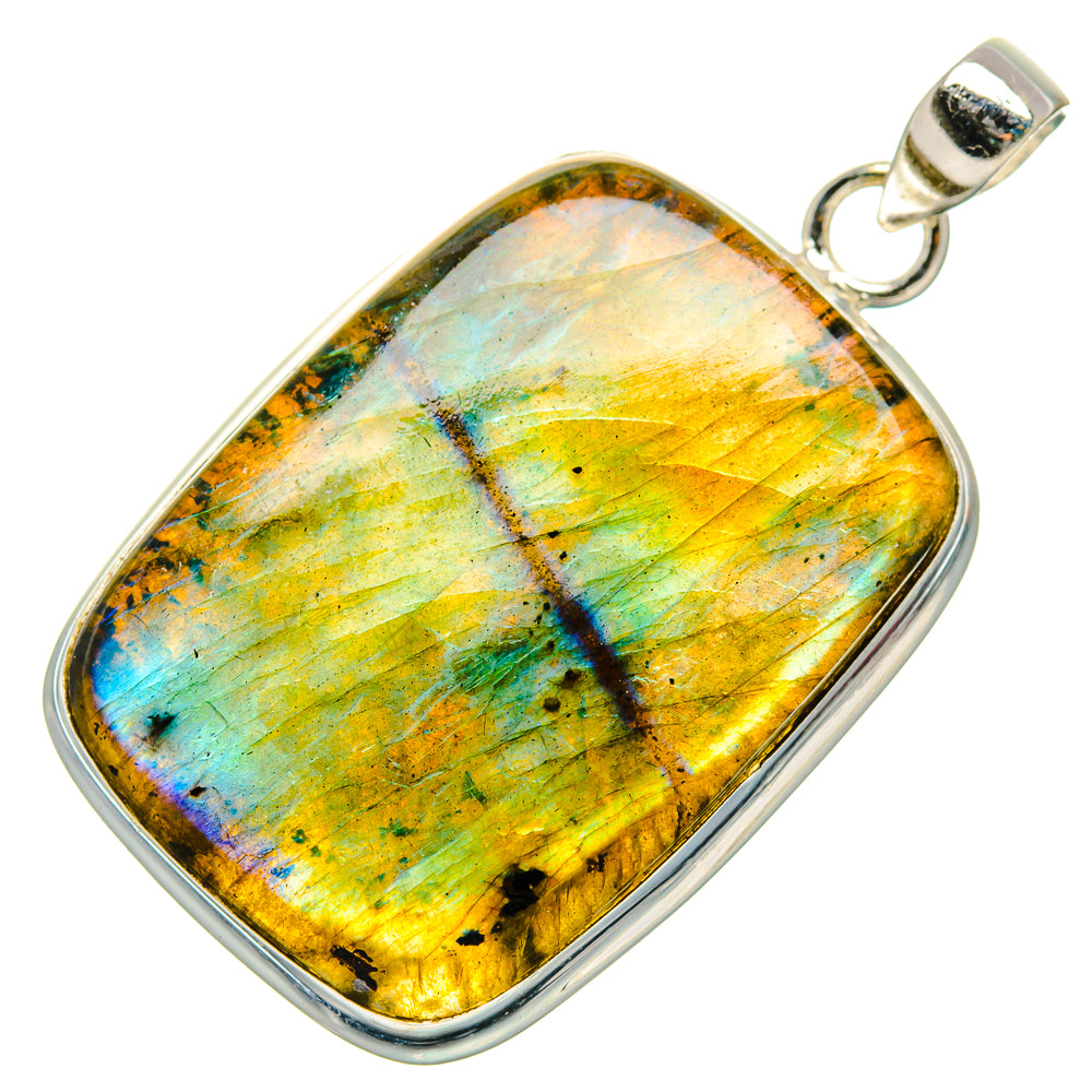 Labradorite Pendants handcrafted by Anasilvercos - PD35150 - Photo 2