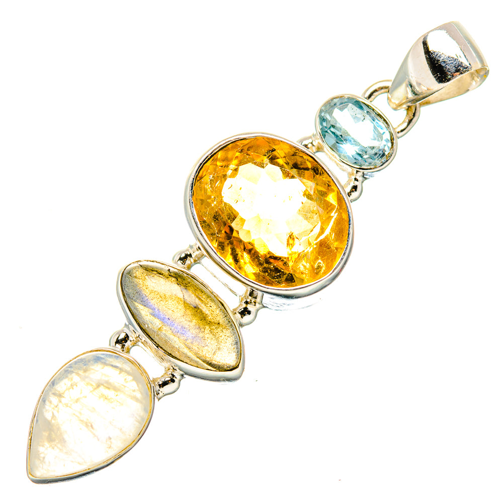 Citrine Pendants handcrafted by Anasilvercos - PD35165 - Photo 2