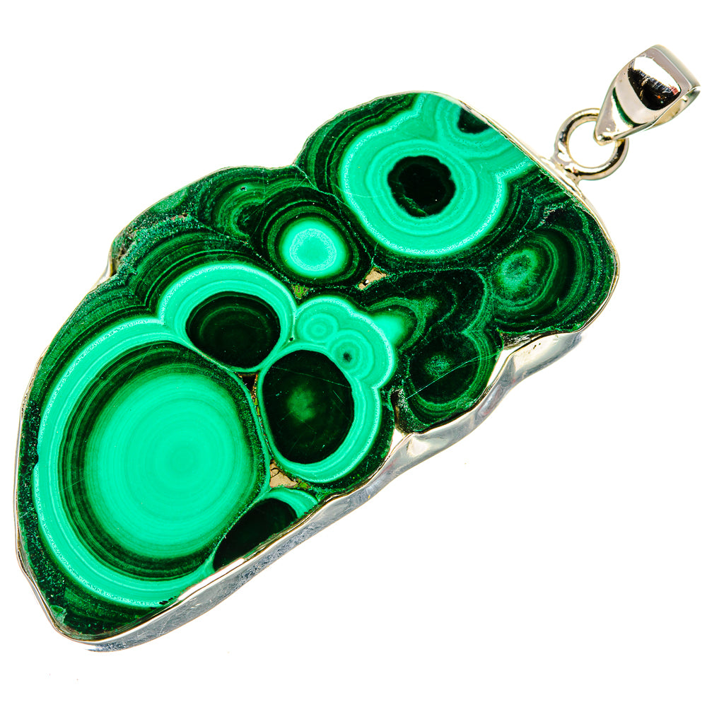Malachite Pendants handcrafted by Anasilvercos - PD35183 - Photo 2
