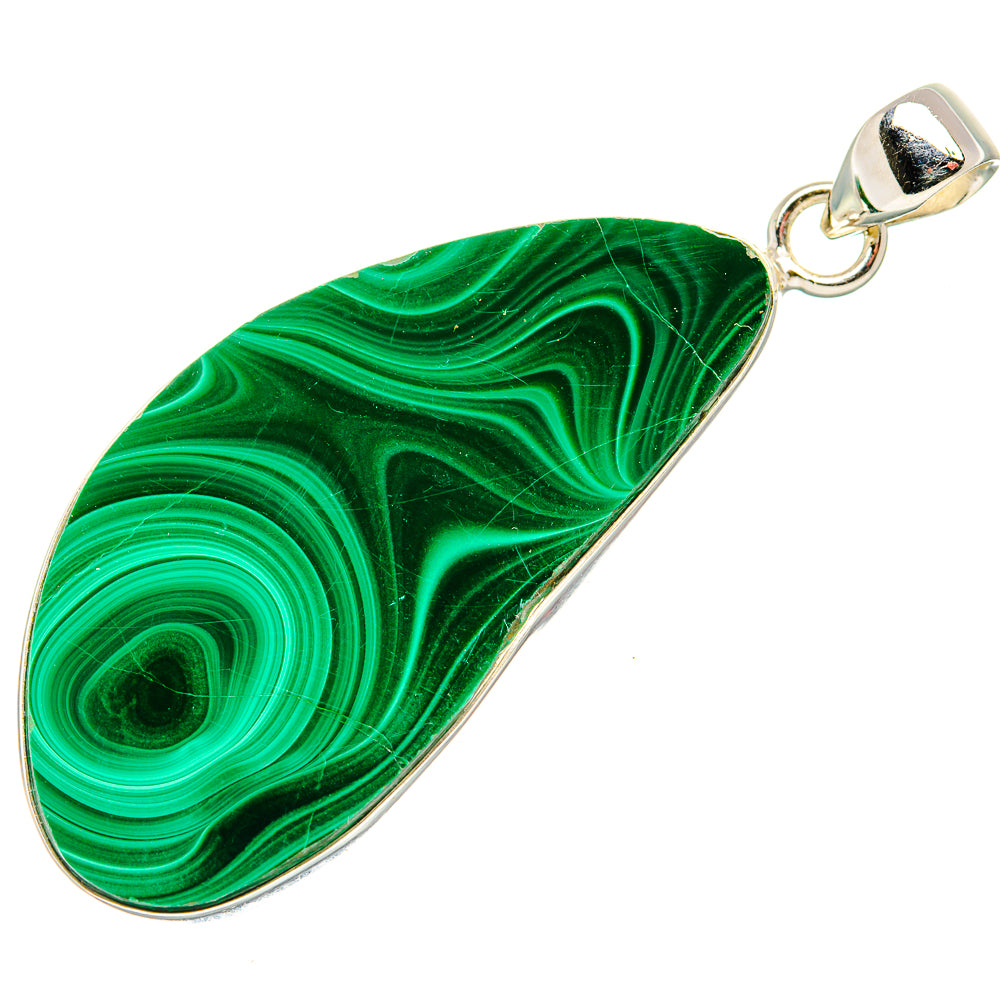 Malachite Pendants handcrafted by Anasilvercos - PD35184 - Photo 2