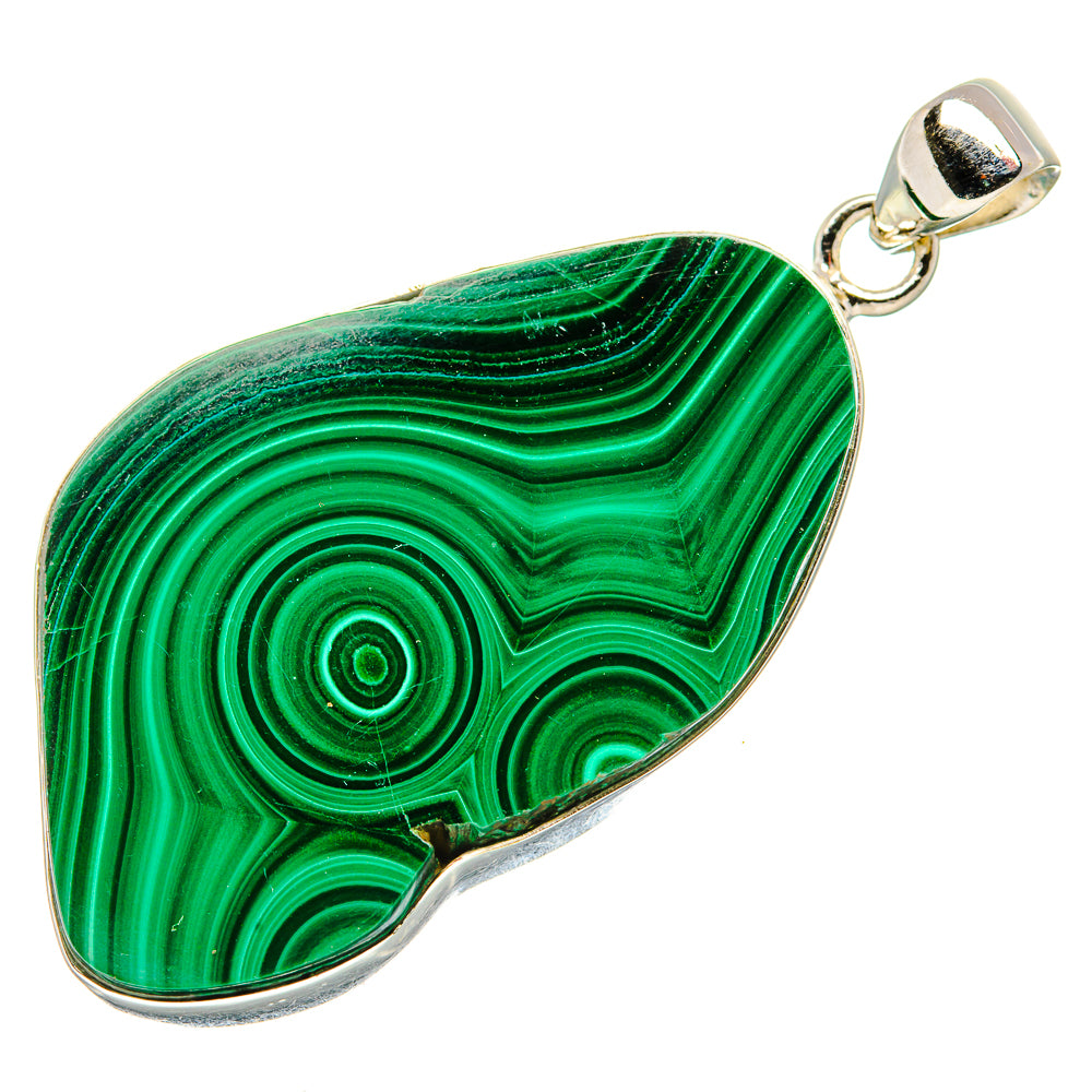 Malachite Pendants handcrafted by Anasilvercos - PD35185 - Photo 2