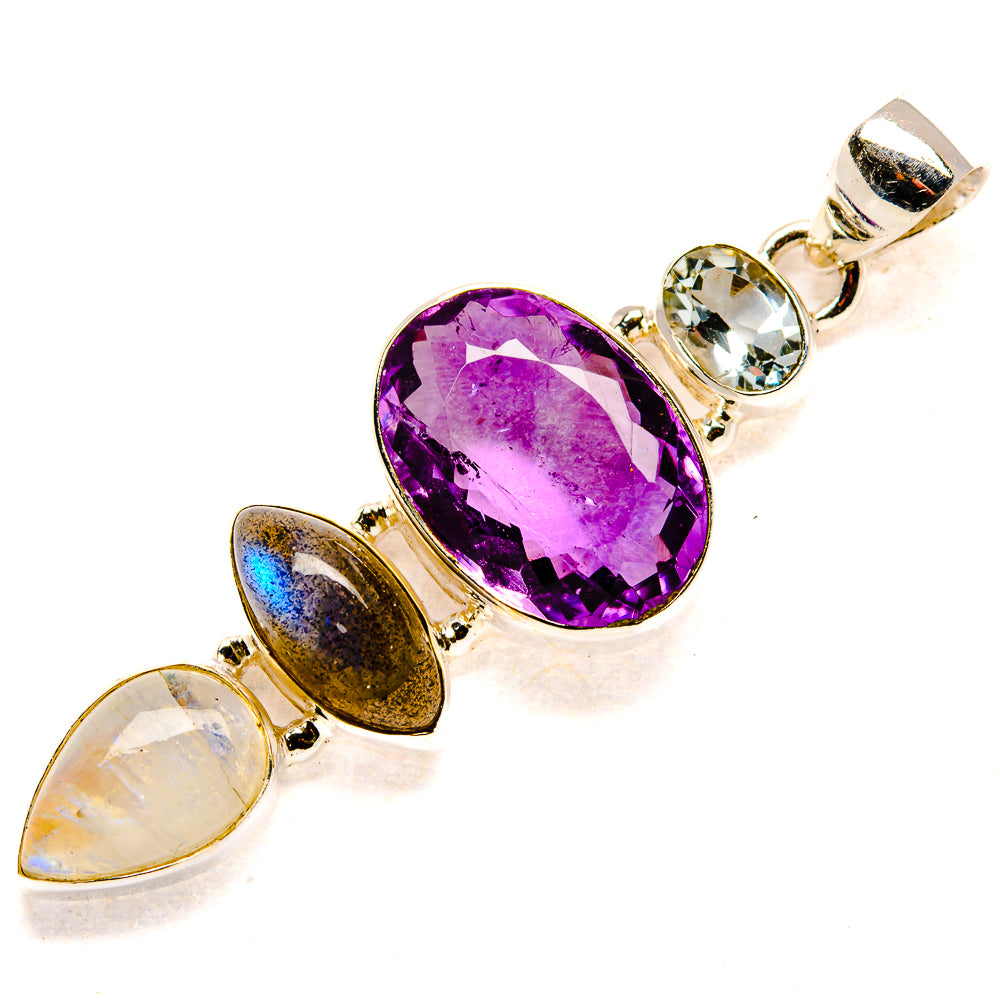 Amethyst Pendants handcrafted by Anasilvercos - PD35210 - Photo 2