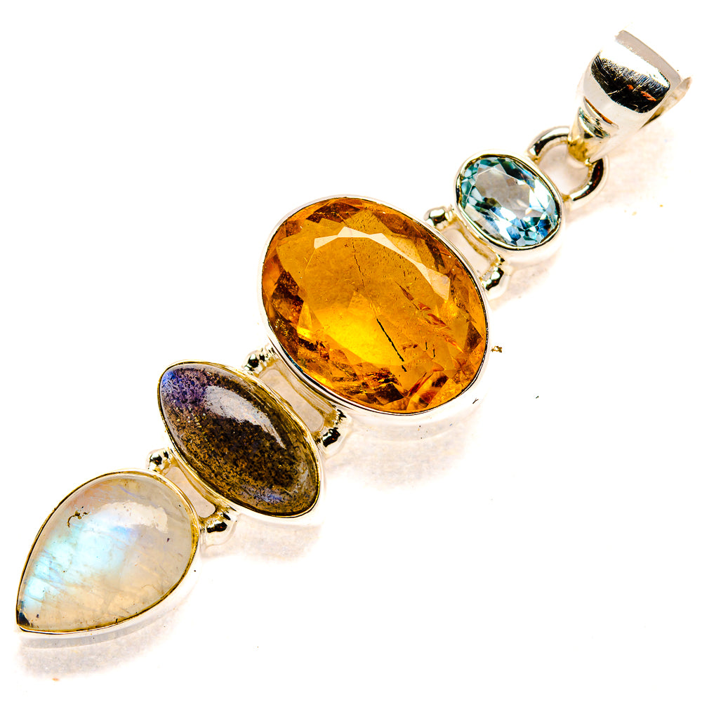 Citrine Pendants handcrafted by Anasilvercos - PD35212 - Photo 2
