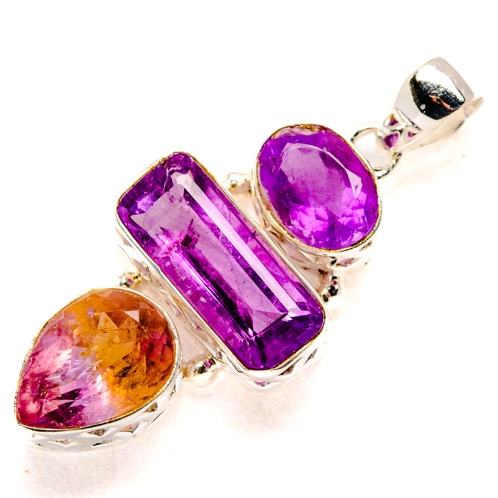 Ametrine Pendants handcrafted by Anasilvercos - PD35216 - Photo 2