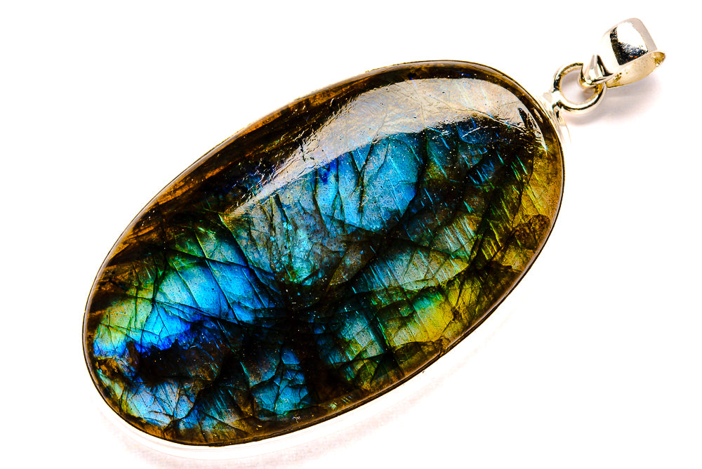 Labradorite Pendants handcrafted by Anasilvercos - PD35217 - Photo 2