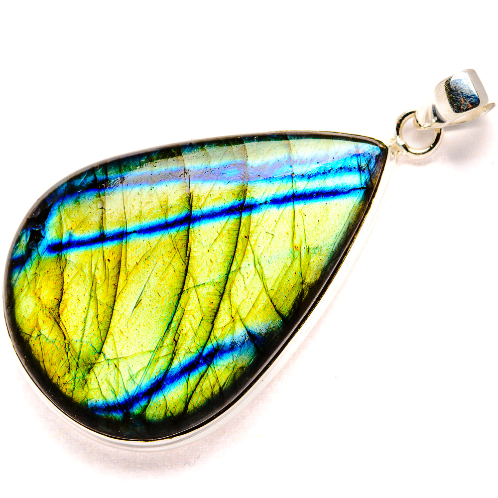 Labradorite Pendants handcrafted by Anasilvercos - PD35218 - Photo 2