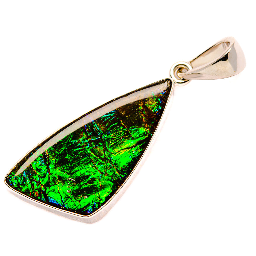 Ammolite Pendants handcrafted by Anasilvercos - PD3522-SS