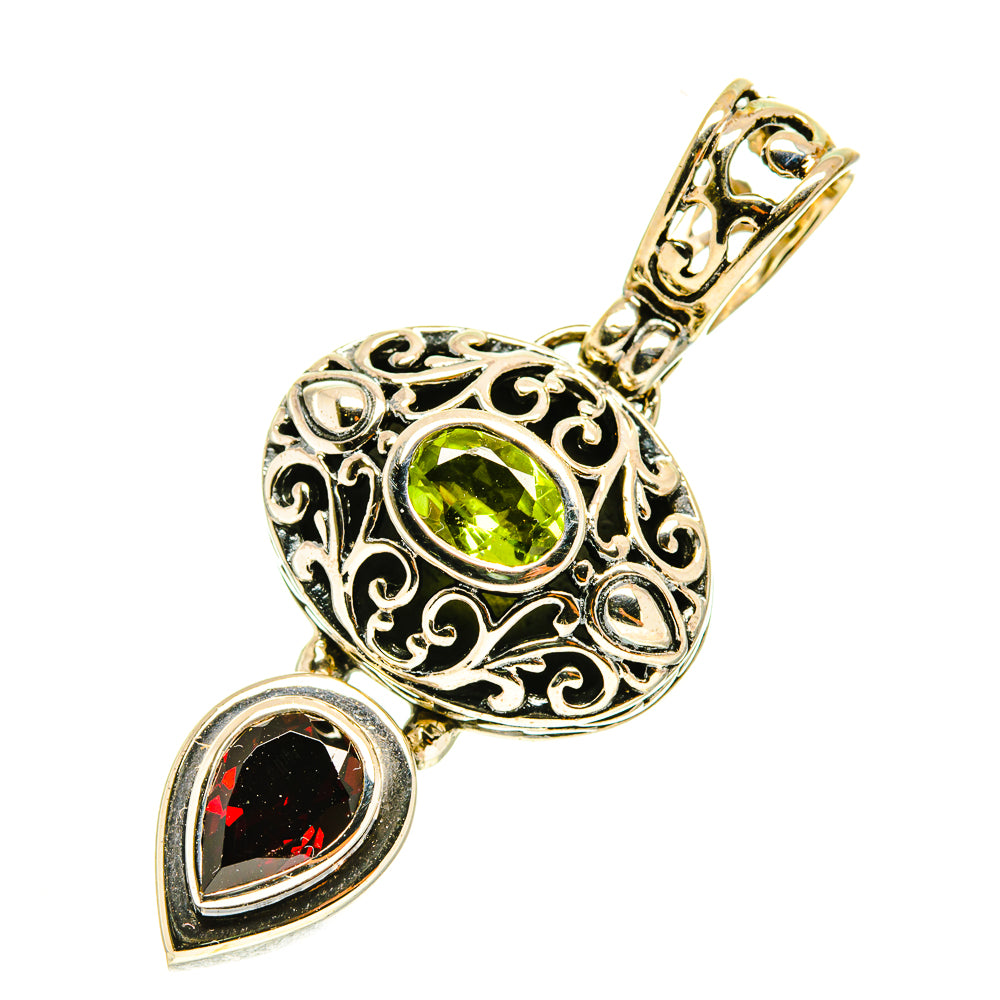 Garnet Pendants handcrafted by Anasilvercos - PD3523