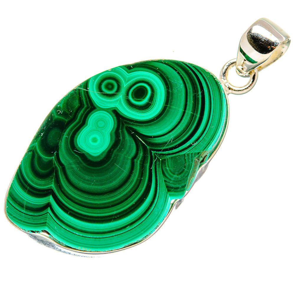 Malachite Pendants handcrafted by Anasilvercos - PD35239 - Photo 2