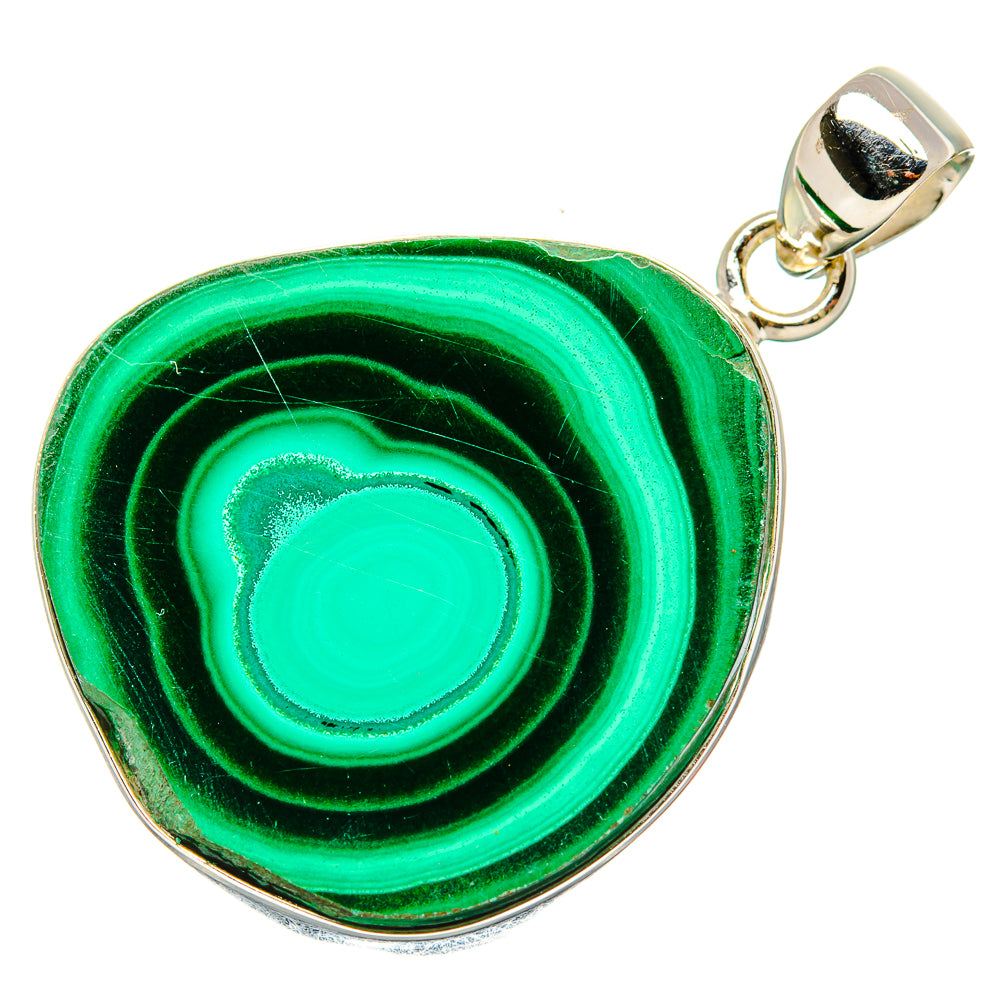 Malachite Pendants handcrafted by Anasilvercos - PD35241 - Photo 2