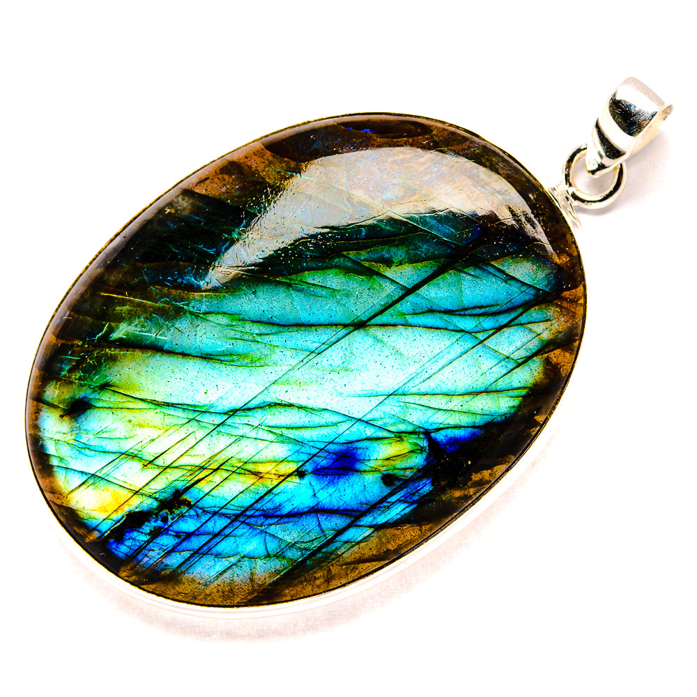 Labradorite Pendants handcrafted by Anasilvercos - PD35251 - Photo 2