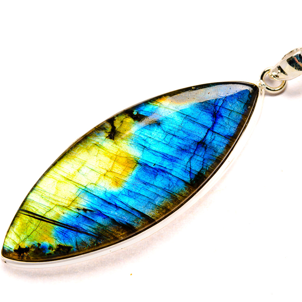 Labradorite Pendants handcrafted by Anasilvercos - PD35253 - Photo 2