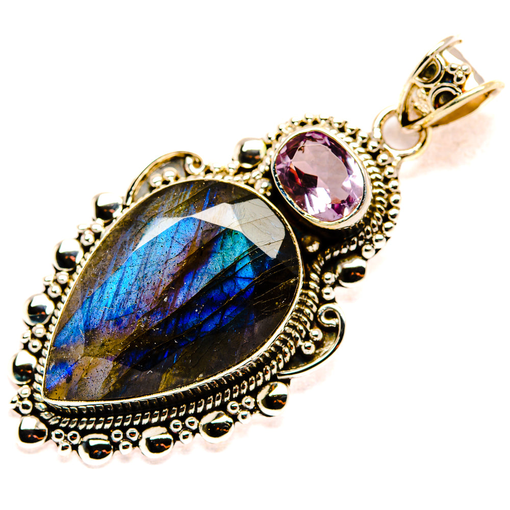 Labradorite Pendants handcrafted by Anasilvercos - PD35266 - Photo 2