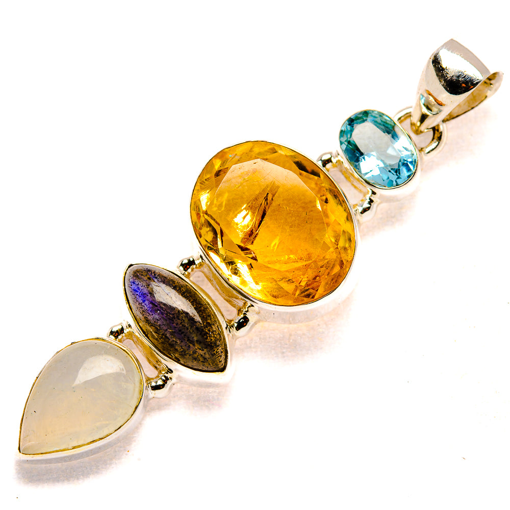 Citrine Pendants handcrafted by Anasilvercos - PD35272 - Photo 2