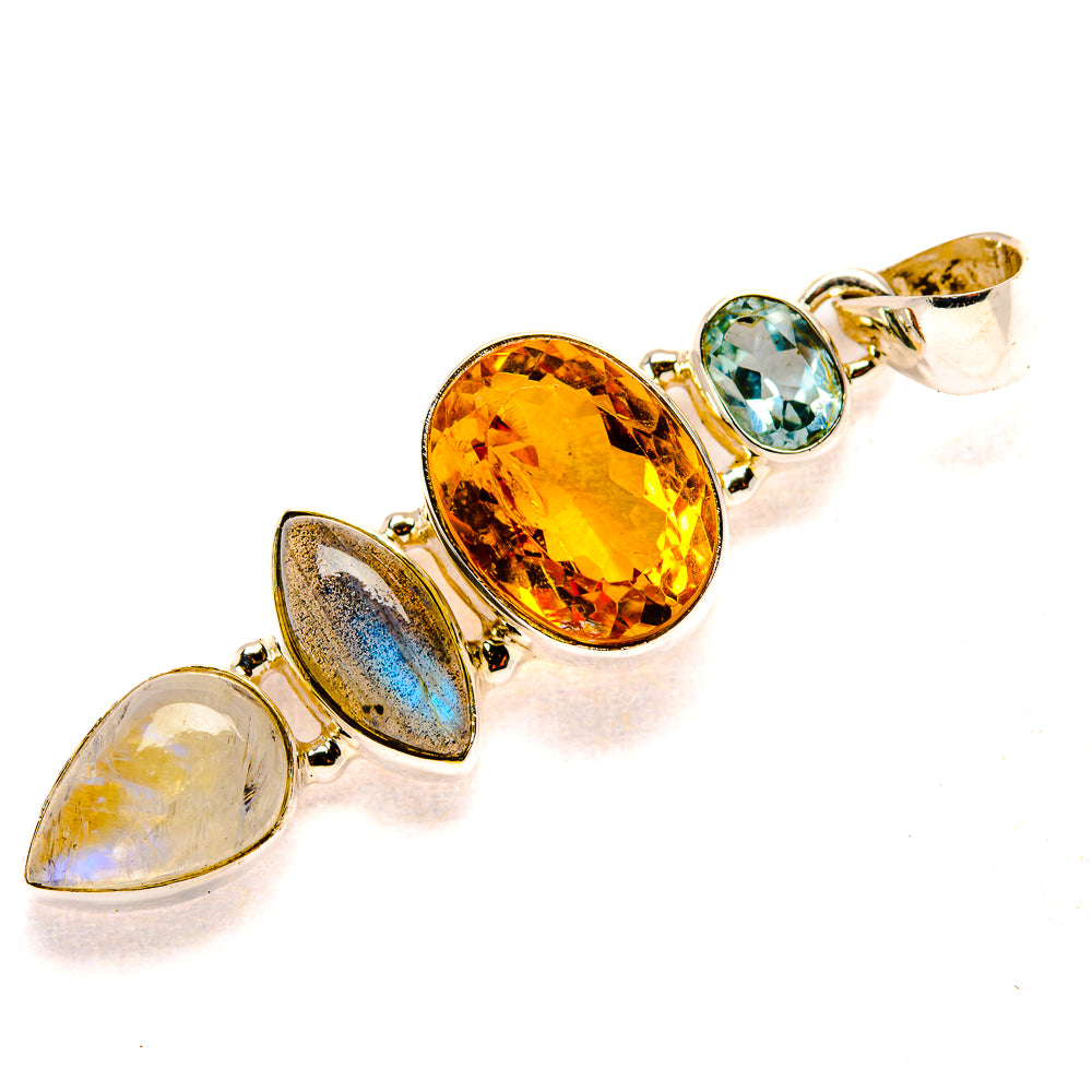 Citrine Pendants handcrafted by Anasilvercos - PD35275 - Photo 2