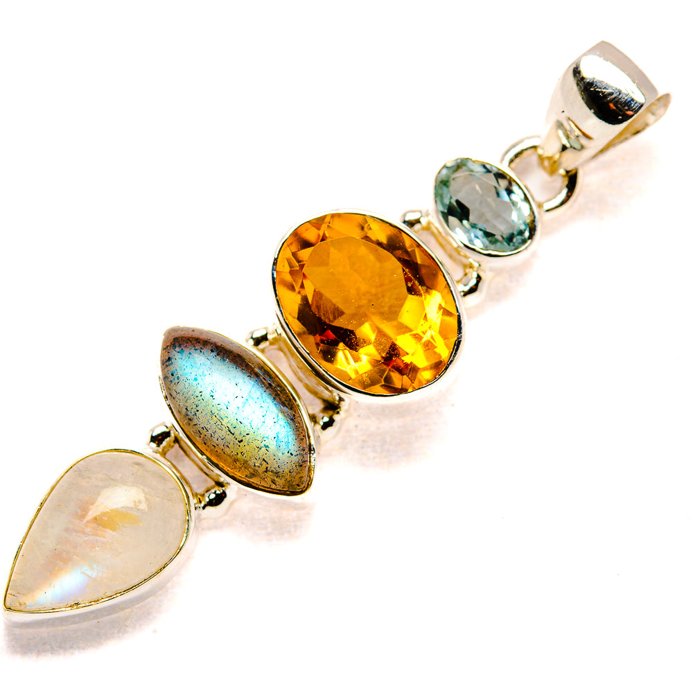 Citrine Pendants handcrafted by Anasilvercos - PD35282 - Photo 2