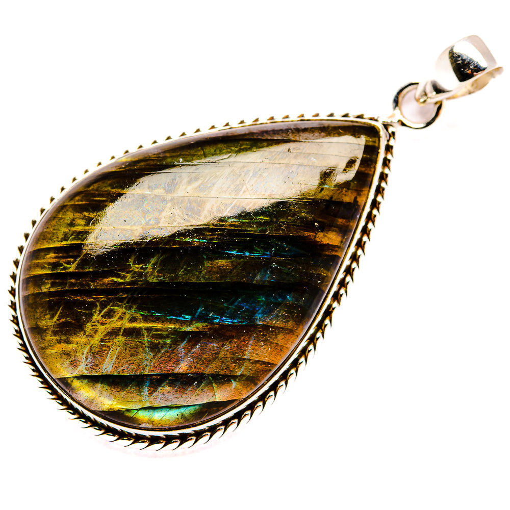 Labradorite Pendants handcrafted by Anasilvercos - PD35313 - Photo 2