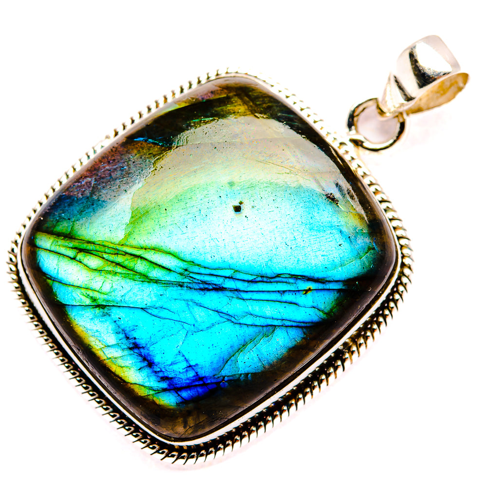 Labradorite Pendants handcrafted by Anasilvercos - PD35315 - Photo 2
