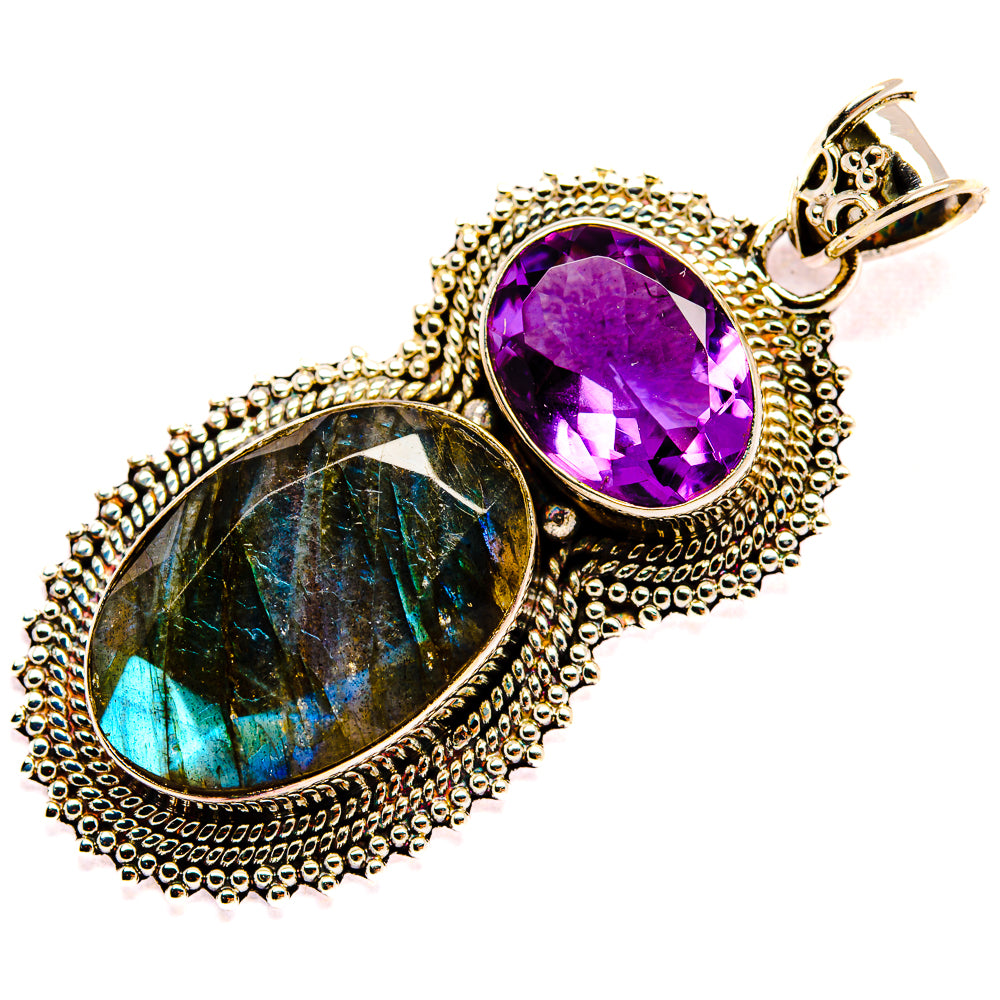 Labradorite Pendants handcrafted by Anasilvercos - PD35319 - Photo 2
