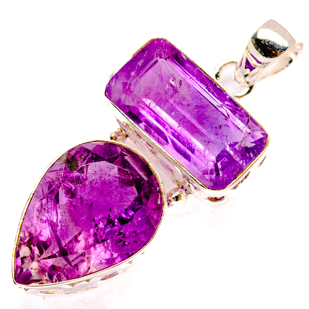 Amethyst Pendants handcrafted by Anasilvercos - PD35333 - Photo 2