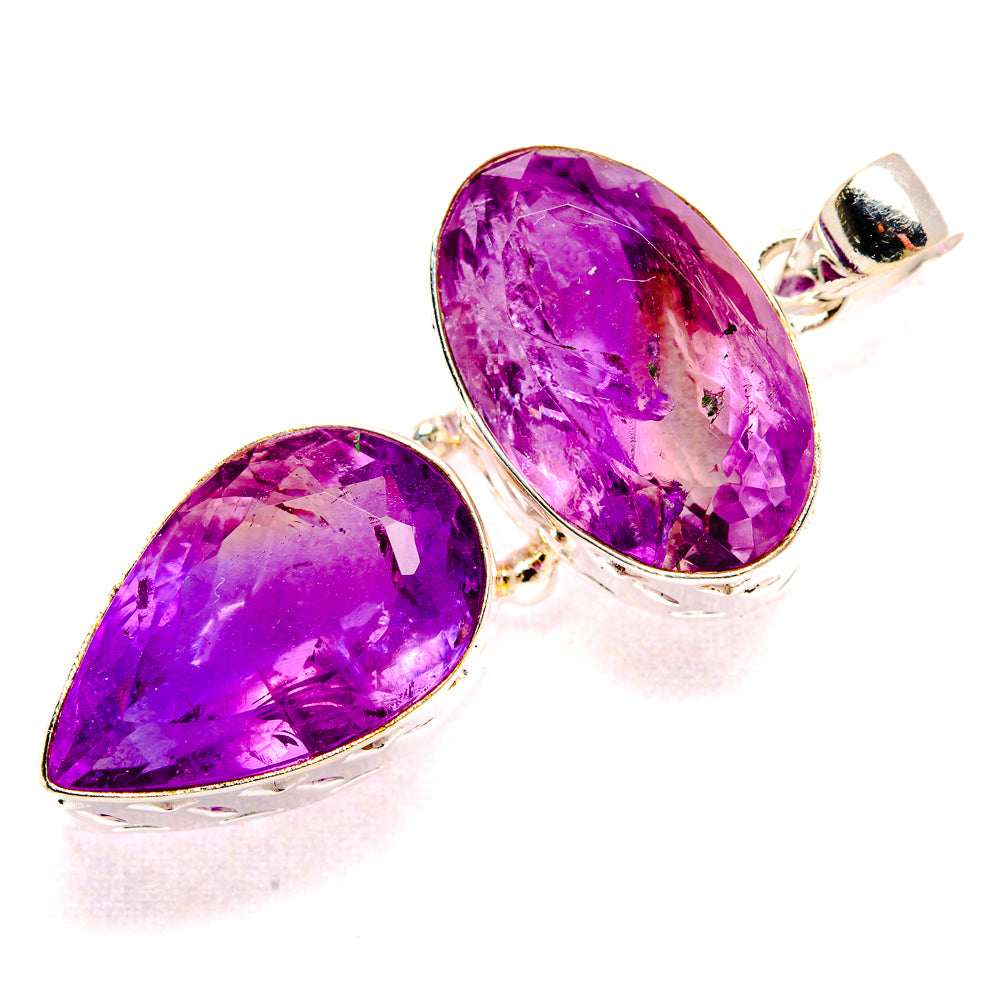 Amethyst Pendants handcrafted by Anasilvercos - PD35352 - Photo 2