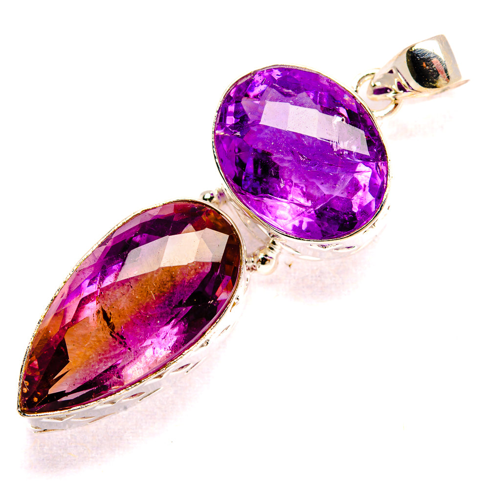 Amethyst Pendants handcrafted by Anasilvercos - PD35353 - Photo 2