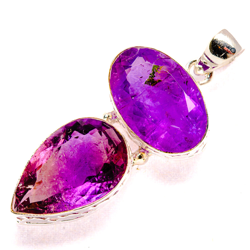 Amethyst Pendants handcrafted by Anasilvercos - PD35354 - Photo 2