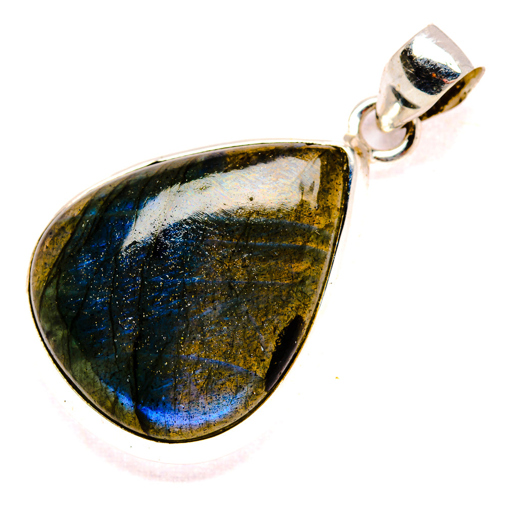 Labradorite Pendants handcrafted by Anasilvercos - PD35358 - Photo 2